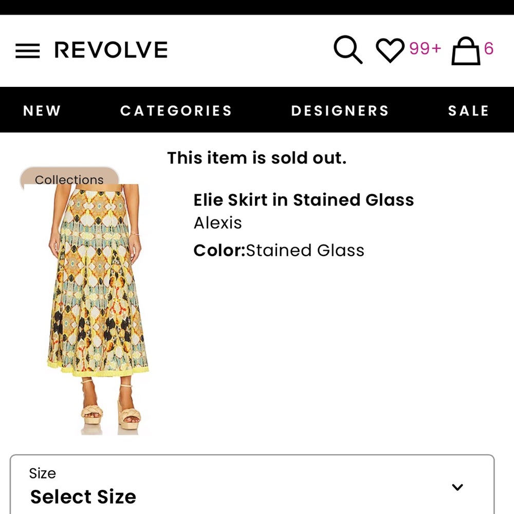 Alexis Elie skirt